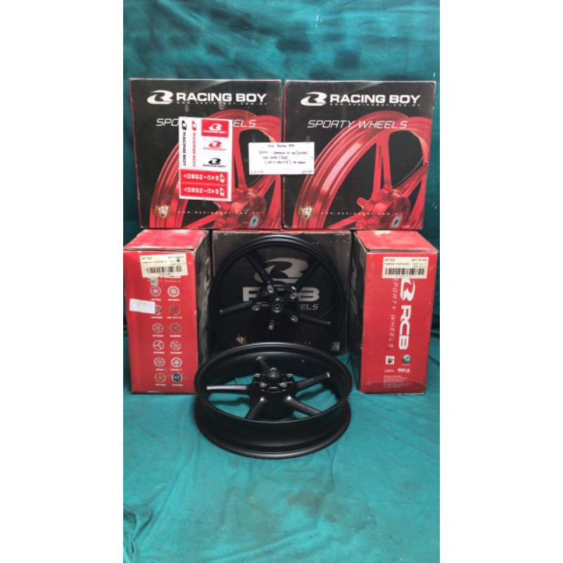 Velg Racing RCB SP522 - Y15ZR/Ymh LC150/MX-King/R15 (250x350x17)M.Black