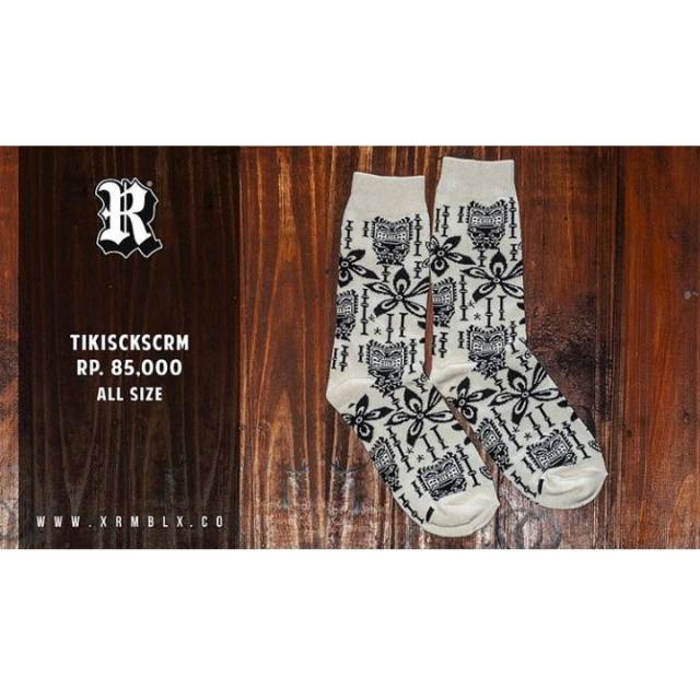 Rumble original TIKI SCKS CRM, ilbabalanos_store official reseller Rumble cloth bali