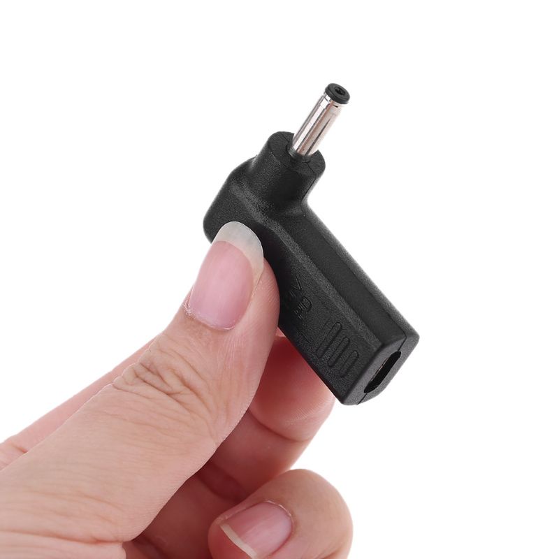 Btsg Sudut Kanan Untuk DC Power Adapter Type-C Female to 4.0x1.35mm Male Plug Adapter