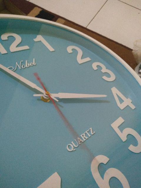 Jam Dinding Nobel 7186b Diameter 36cm - Large Size