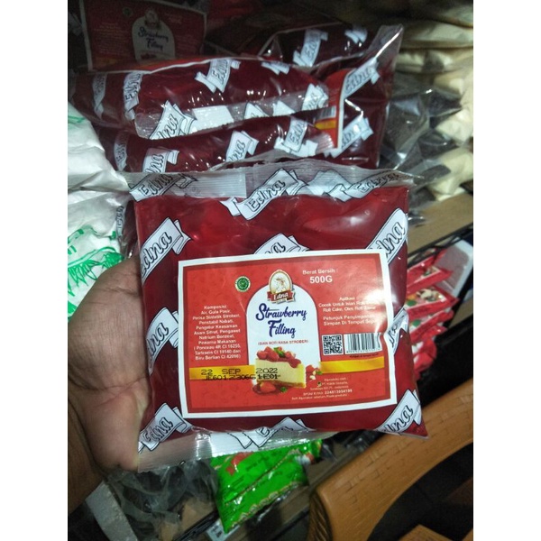 

EDNA STRAWBERRY SELAI 500.gr