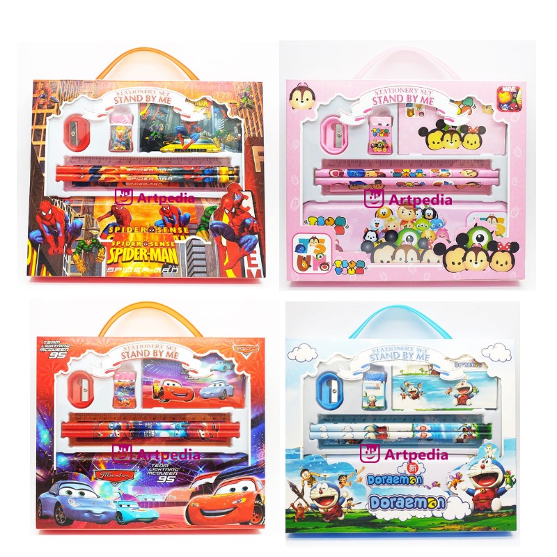 

Paket Alat Tulis Set (YOYO-8002) / Stationery Set Memo /Souvenir Ulang Tahun Anak - Paket Anak Murah