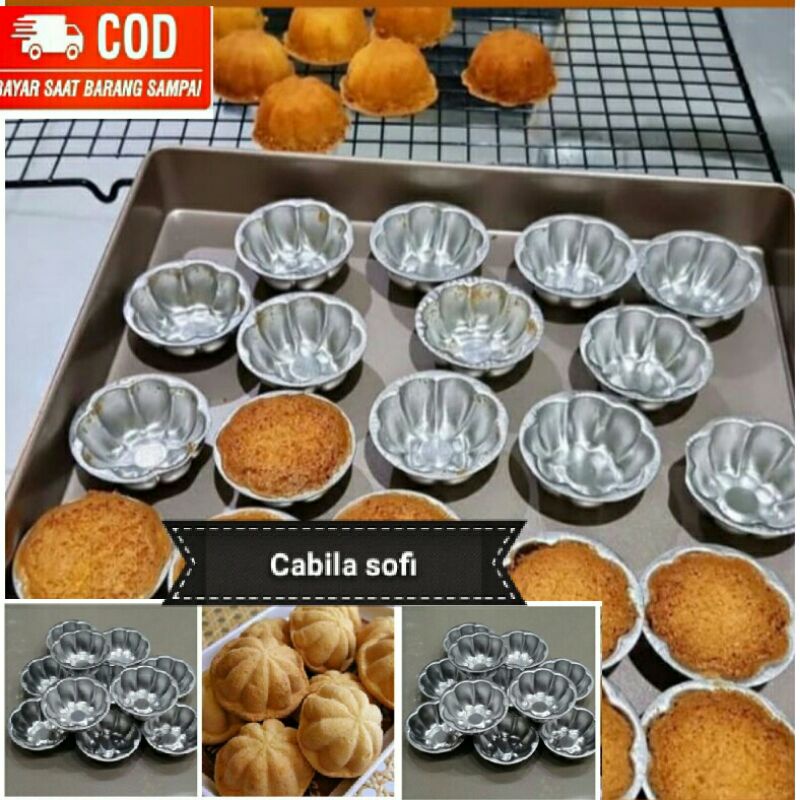 CETAKAN KUE  MANGGIS 12 pcs / CETAKAN KU KERING / CETAKAN BOLU / CETAKAN NASTAR MANGGIS 12PCS