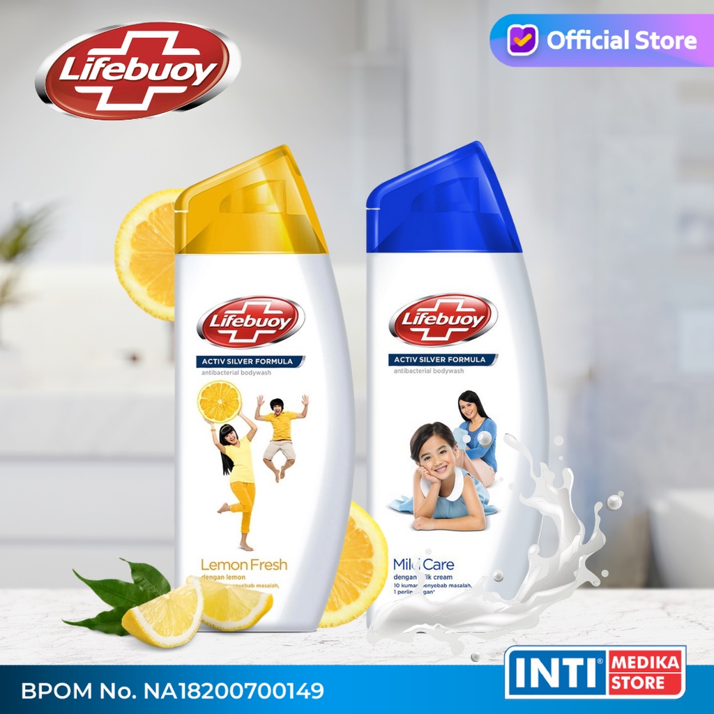 LIFEBUOY - Body Wash Sabun Mandi Cair 100ml | Sabun Cair Lifebuoy