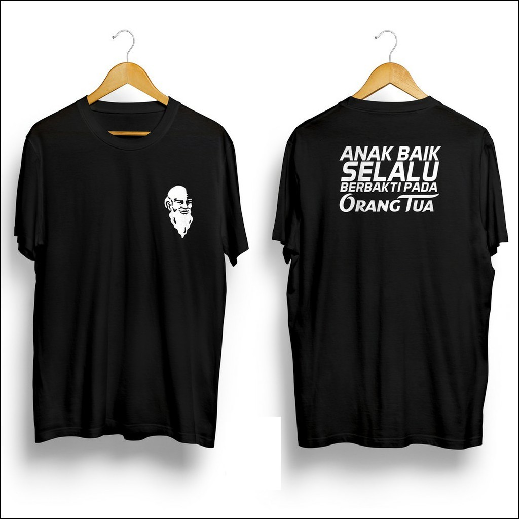 Kaos Pria BIG SIZE ORANG TUA Lengan Pendek Cotton Combed 30s Size M L XL XXL XXXL XXXXL XXXXXL