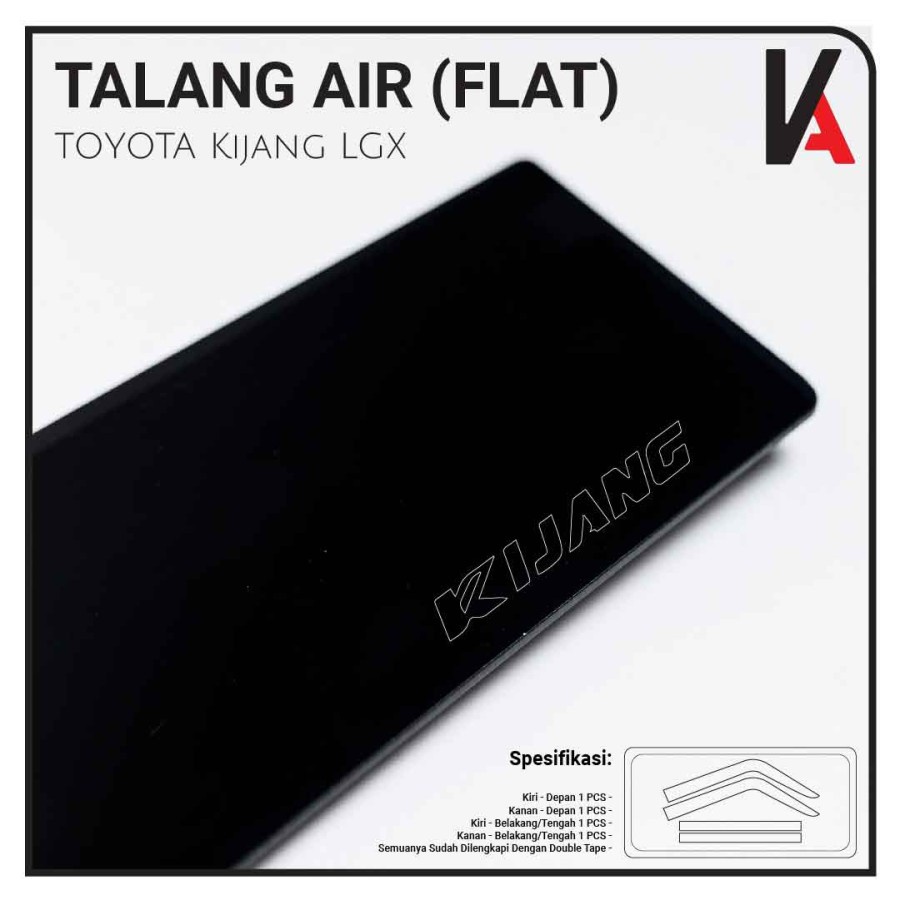 TALANG AIR PINTU MOBIL KIJANG LGX MODEL FLAT RATA 4 PINTU HIGH QUALITY