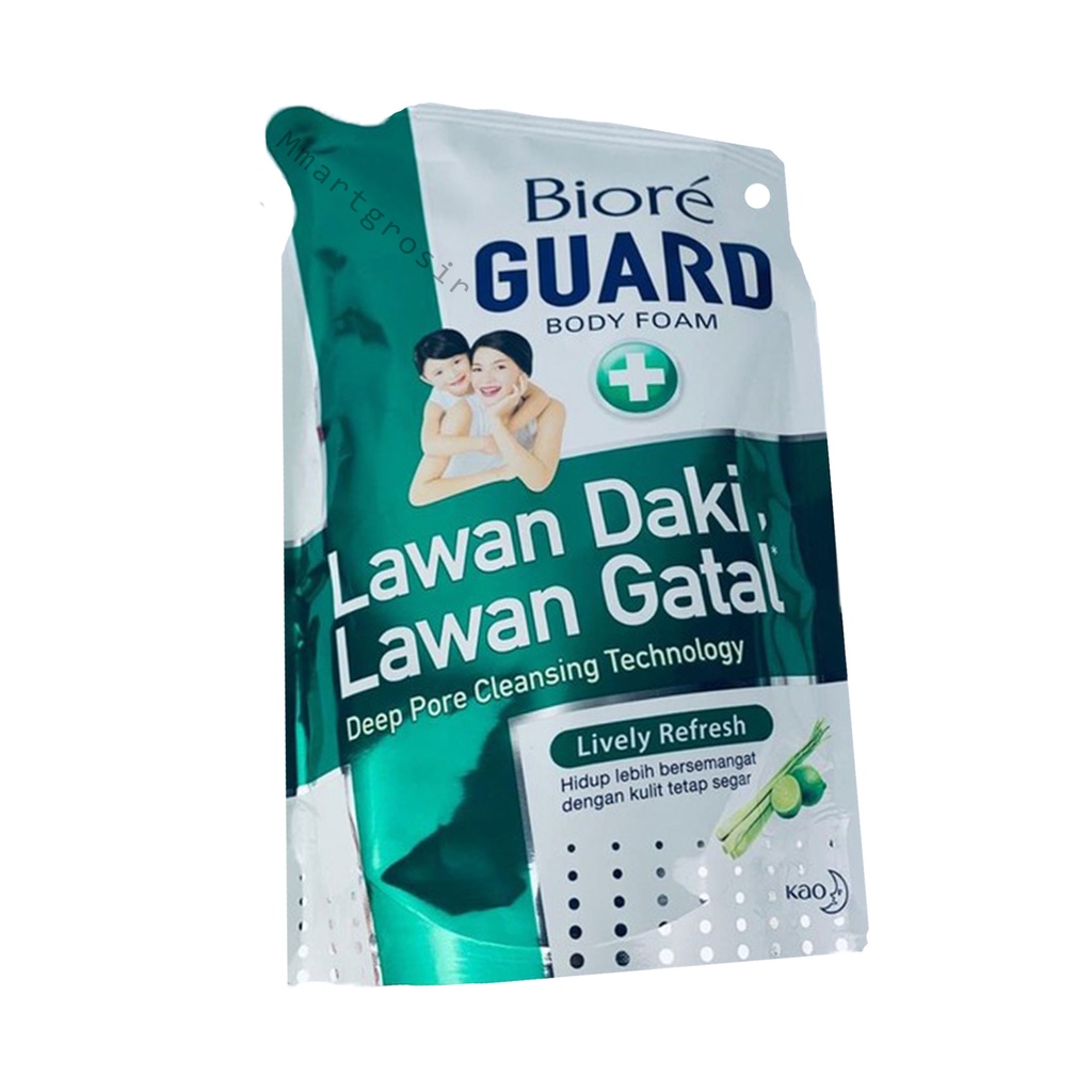 Biore Guard / Sabun mandi cair/ Lively refresh 400ml