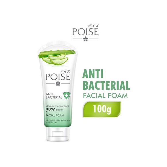Poise Anti Bacterial - facial foam Poise 100gr