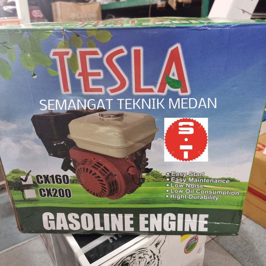 CX160 MESIN GASOLINE ENGINE PENGGERAK SERBAGUNA CX 160 5.5HP TESLA