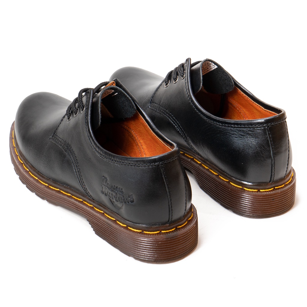 Sepatu Boots Pria Low Boot 3 Hole Kulit Asli Like Dr Martens 1060