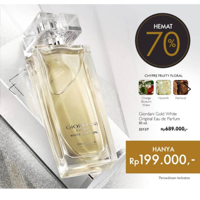 Oriflame parfum Giordani Gold original