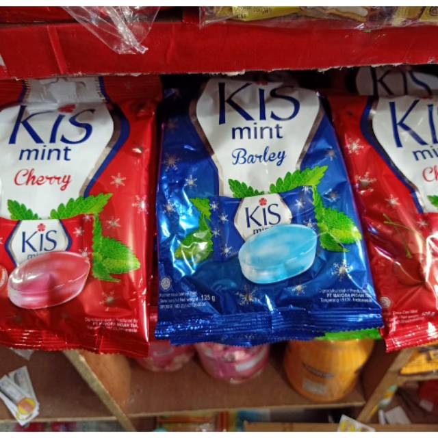 

Permen kiss varian rasa per pak