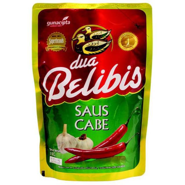 

Dua Belibis Saus Cabe 1kg