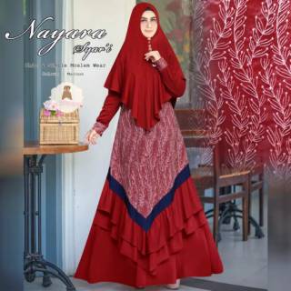  Gamis  Jumbo  Nayara Baju  Kondangan Big Size Busana Muslimah 