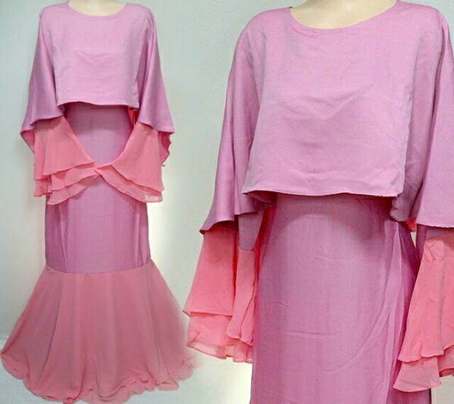 INDAH GAMIS PARTY MAXI rok mermaid baloteli kombi ceruty LD.103 P.140. Fit XL MELIS MELLIS duyung