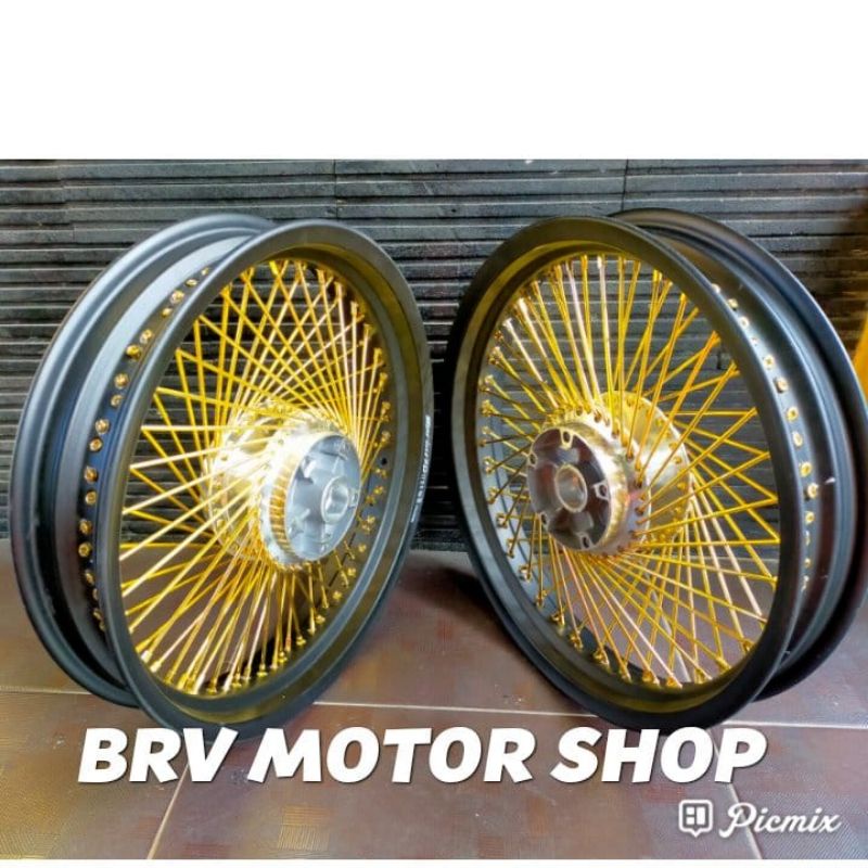 Velg Jari Jari Seribu Vixion New- Vixion Old- Paket Velg Jari Seribu Vixion 250-300-17. 250-350-17
