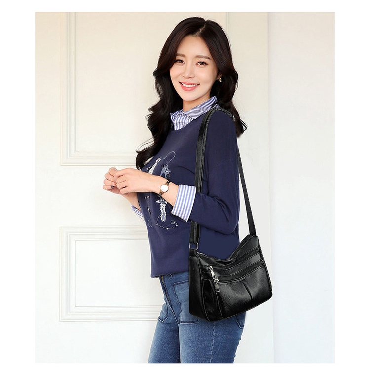 Satu7an T267 Tas Selempang Wanita Mini Fashion Kasual Korea Style Tas Import Slmpang Cewek Sling Bag Women Kulit PU