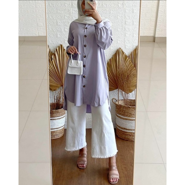 (MGA) TUNIK LOSALA OVERSIZE DAILY BUSUI TUNIK DRESS WOLFIS