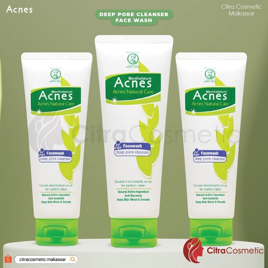 Acnes Deep Cleanser Face Wash 100 Ml | 50Ml