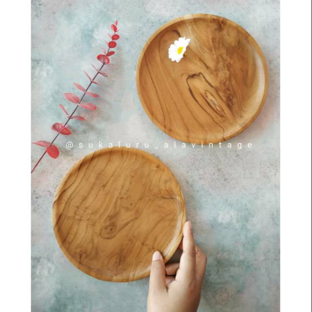 Piring Kayu Jati 20cm Shopee Indonesia Piring Kayu Jati 20cm Shopee Indonesia