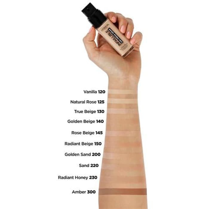 Loreal Infallible 24h Foundation 120 Vanilla 30 Ml Beauty Box