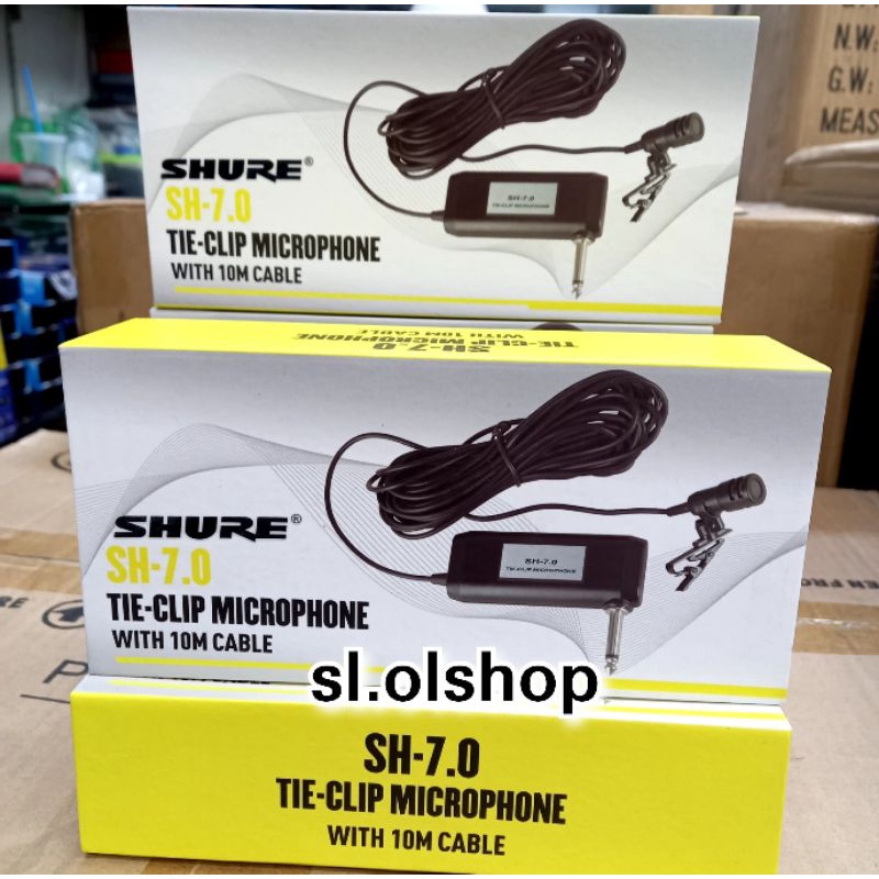 Mic Condenser Kancing Clip On SH 7.0 mic clip on/Jepit / SH7.0 bagus