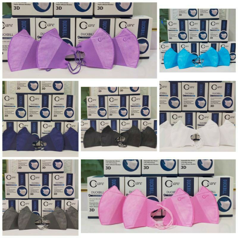 masker O'care duckbill 1 box isi 50 pc