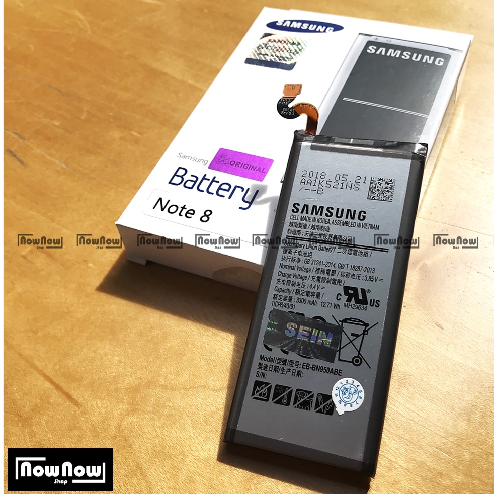 Baterai Samsung Galaxy NOTE 8 N950 EB-BN950ABE Original Batre Batrai Battery HP