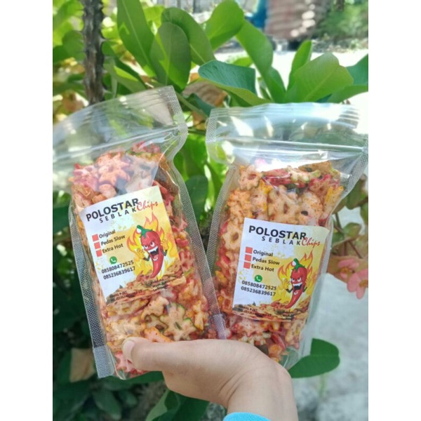 

SEBLAK BANTET RENYAH ALA POLOSTAR CHIPS 100gram
