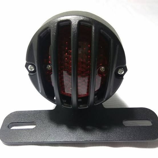 LAMPU STOP belakang CB BLACK hitam teralis TRALIS BESI variasi motor