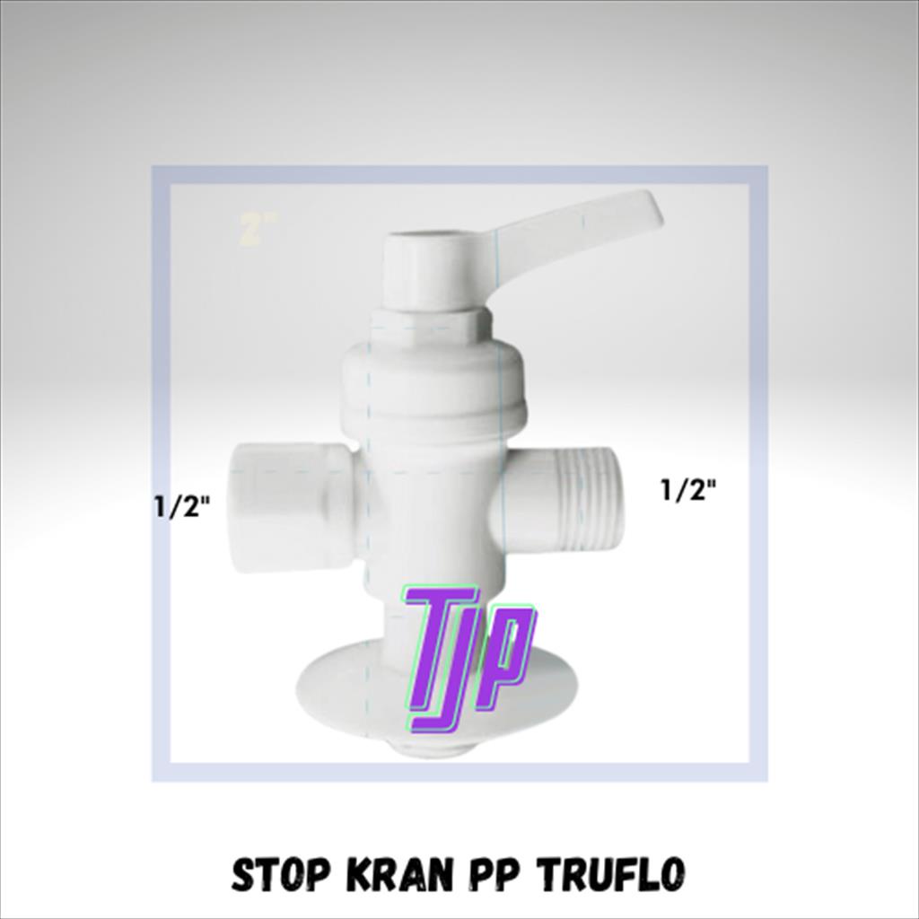 STOP KRAN PP TRUFLO 1/2&quot; EC14