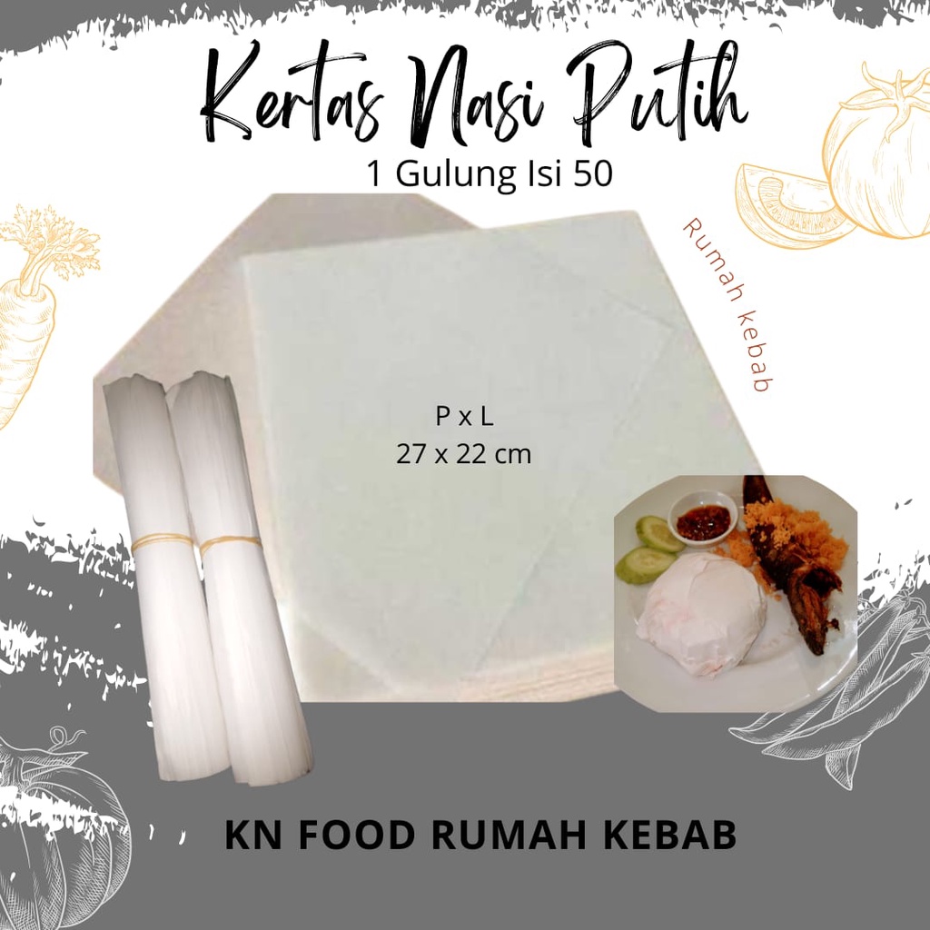 

1 Rim Kertas Nasi Fried Chicken 500 Pcs.