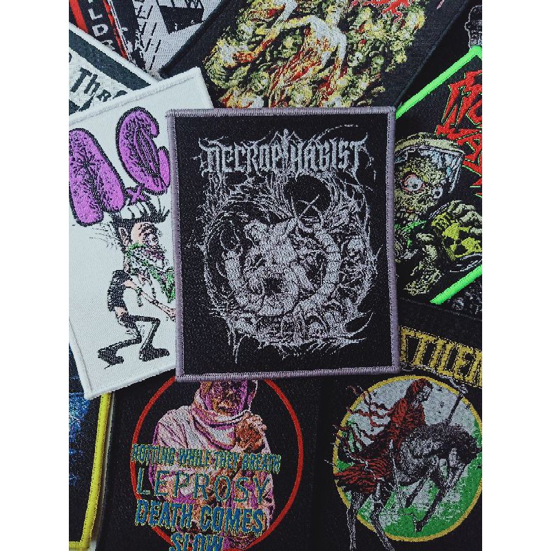 Woven Patch "NECROPHAGIST"
