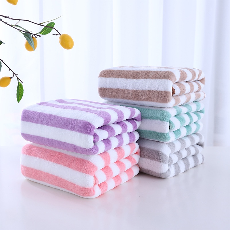 [HY.OLSHOP12] Handuk Cotton Towel Handuk Mandi &amp; Handuk Wajah Serap Air Ukuran 35x75 CM