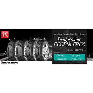  Ban  Mobil  Bridgestone  Ecopia EP150 205 65 R16 Vocer 