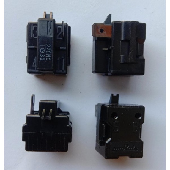 Relay PTC Kulkas Panasonic 1 Pin Socket Kanan Murata Original