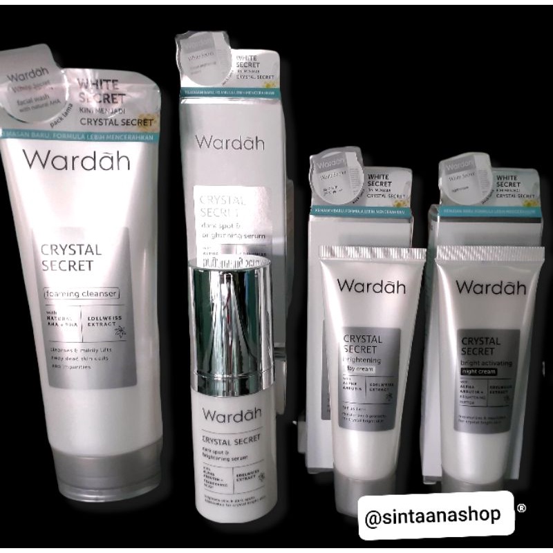 Wardah Crystal Secret | Paket Wardah Crystal Secret | Wardah White Secret | Paket Wardah Skincare