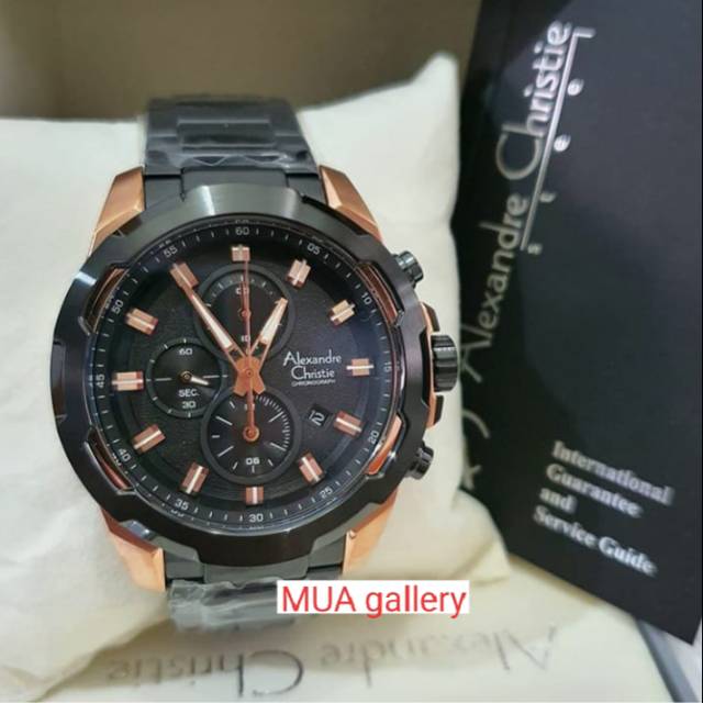 Alexandre Christie 6523 jam tangan pria original