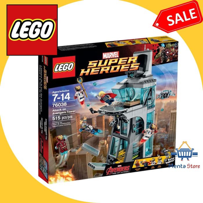 LEGO Super Heroes # 76038 Attack on Avengers Tower Marvel Avenger