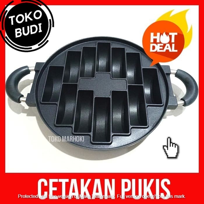 CETAKAN PUKIS 12 LUBANG CEKUNG HAPPY CALL ORIGINAL - kue pancong