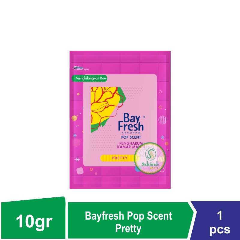 Bayfresh Pop Scent 10gr - Pengharum Kamar Mandi