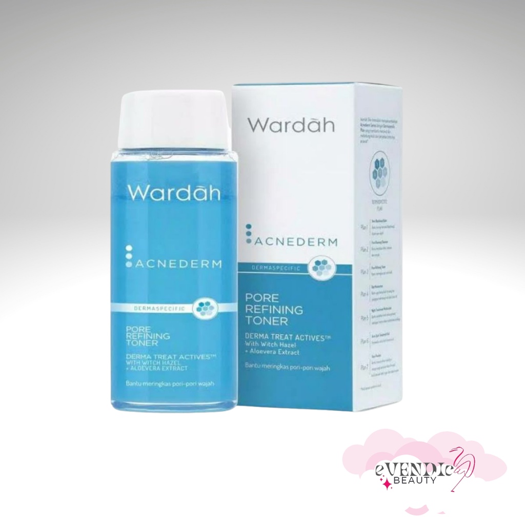 TONER WAJAH Wardah Acnederm Pore Refining Toner 100ml