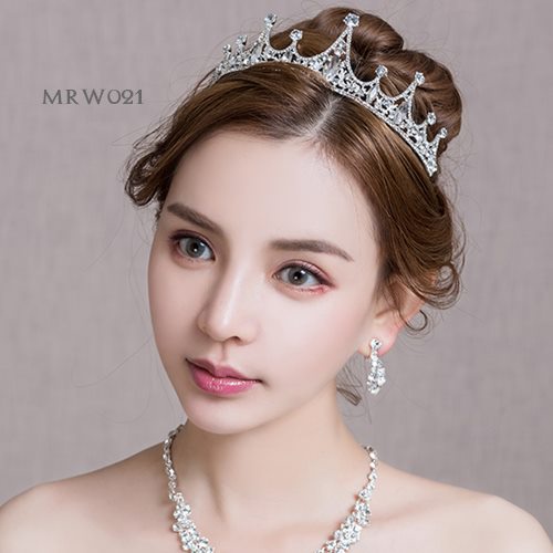 [TOKO TERPERCAYA] MAHKOTA TIARA CROWN WEDDING AKSESORIS PENGANTIN WANITA MRW021