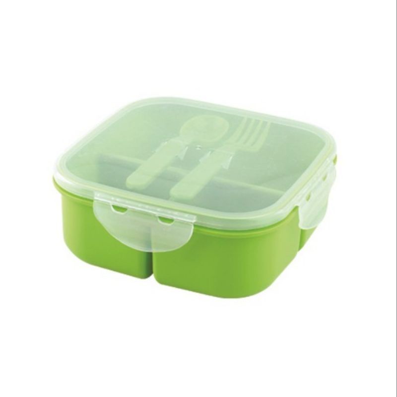 Tempat / kotak makan kotak TNKS 1132 golden sunkist