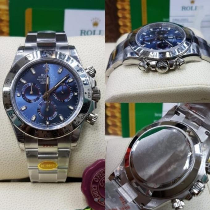 Jam Tangan ROLEX SUBMARINER. BLACK WHITE RANDOM