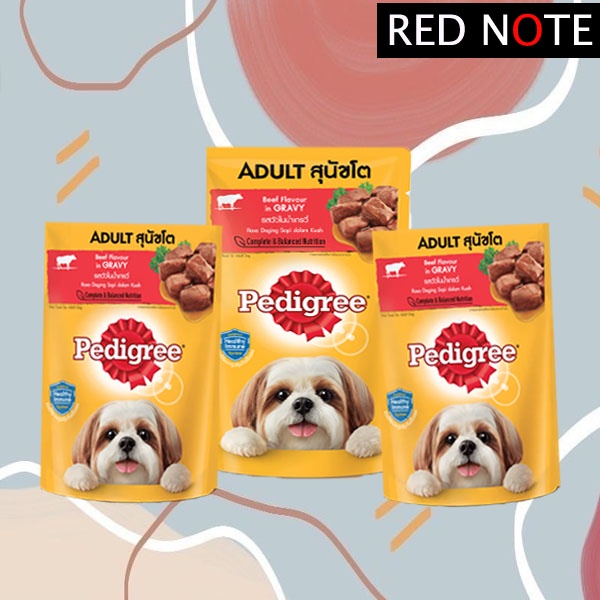 Pedigree Pouch Beef 80gr