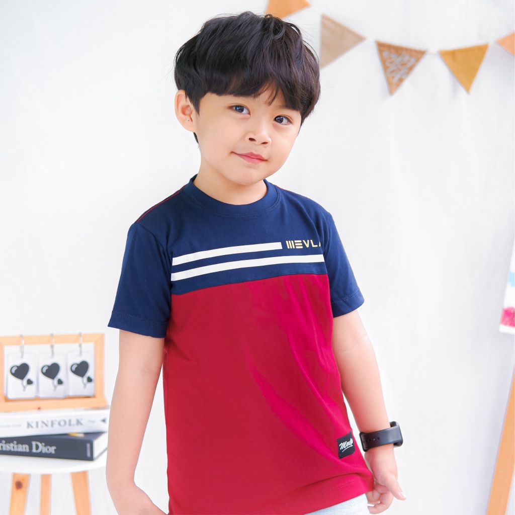 Kaos Anak Laki laki Branded Original Casual Keren Umur 1 - 10 tahun | Casildo - Mevla Kids