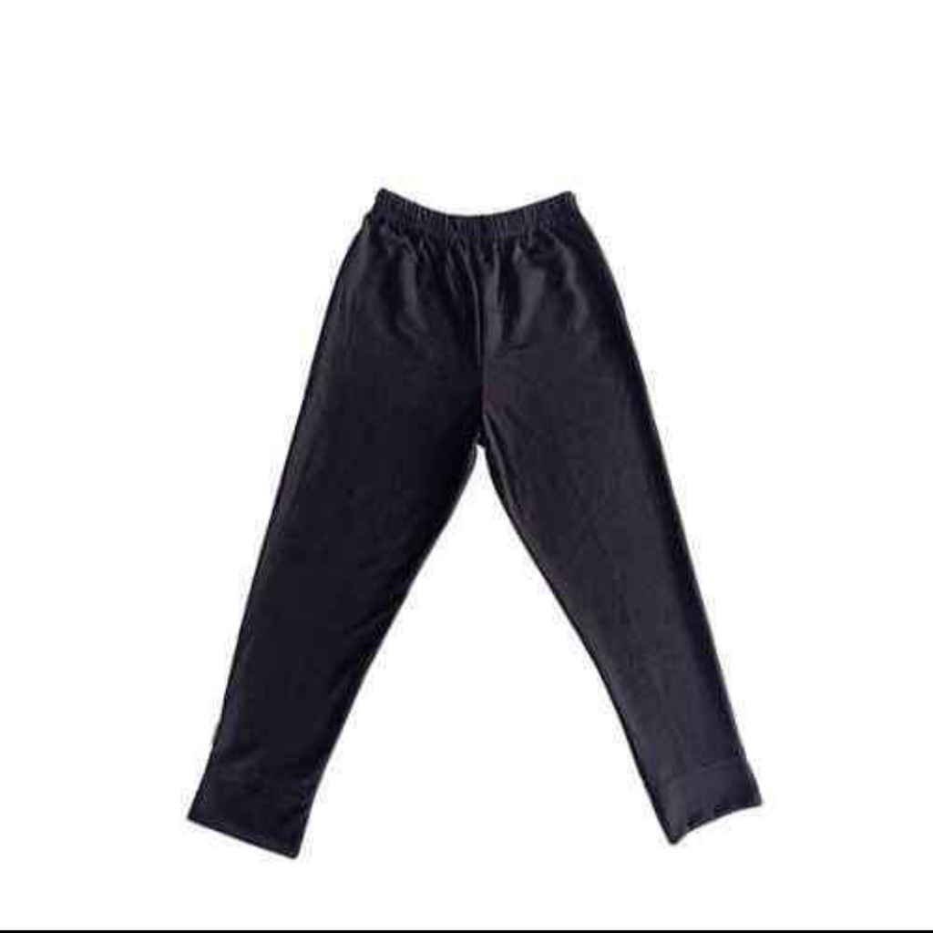 CELANA LEGGING POLOS HITAM KHUSUS ANAK