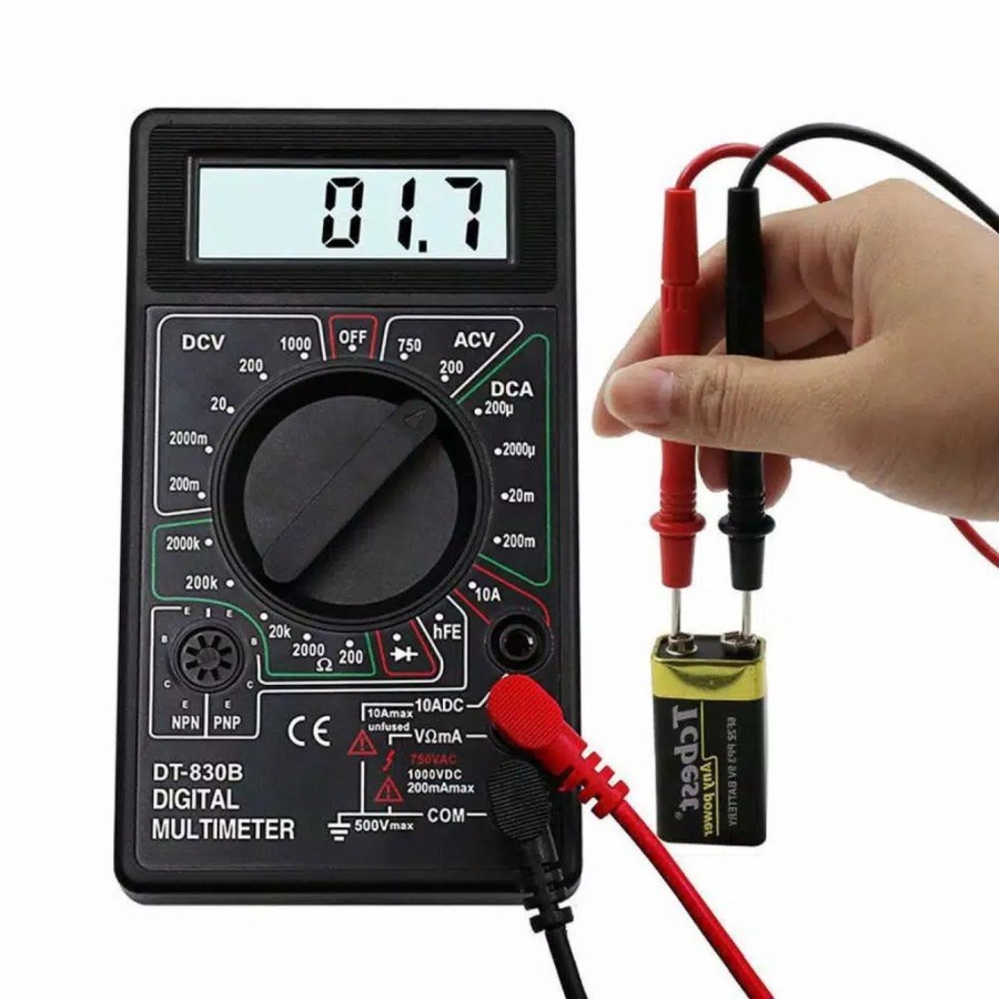 Multimeter avometer Alat Pengukur Arus Listrik Multimeter multitester digital LCD