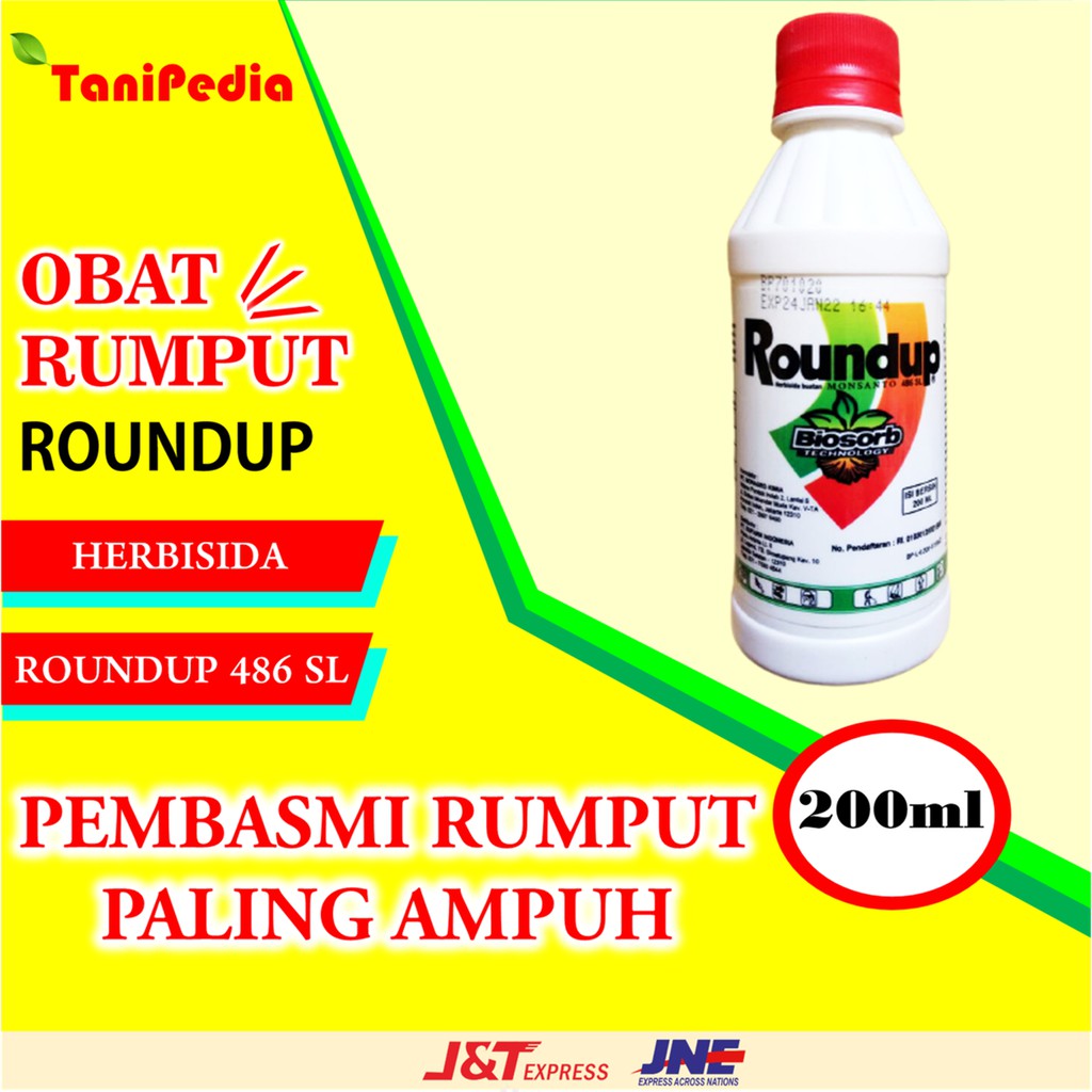 Racun Obat Herbisida Pembasmi Rumput Liar Paling Ampuh – Roundup 200 ml